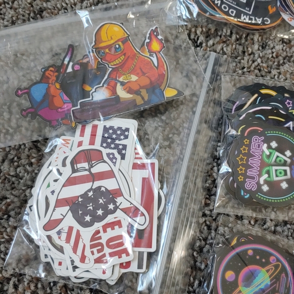 Stickers Over 500 In Total - Picture 2 of 4